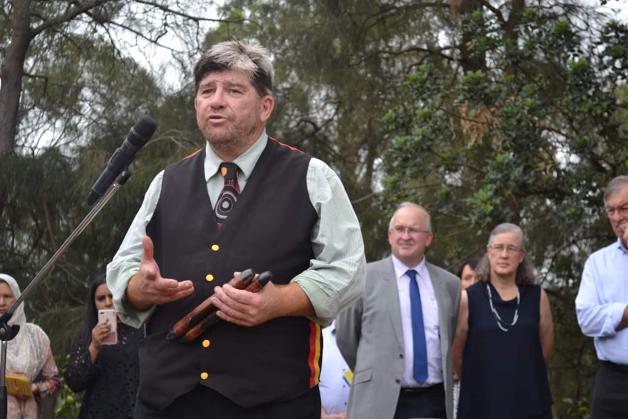 Song sung in Pharug traditional Aboriginal language