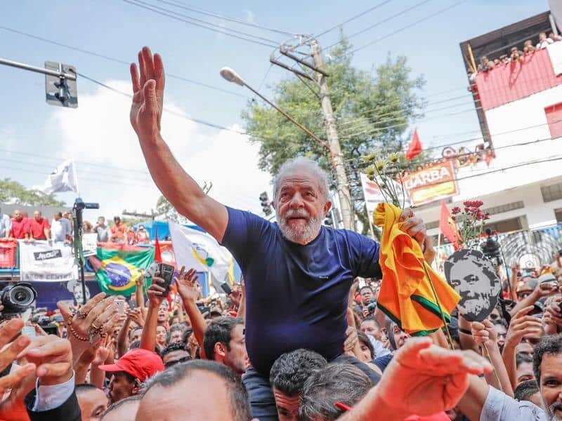 Former Brazilian President Luiz Inacio Lula da Silva.