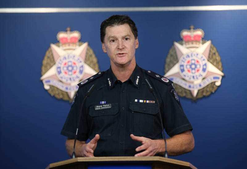 Deputy Victorian Police Commissioner Shane Patton speaks during a press conference in Melbourne, Tuesday, June 6. 2017.