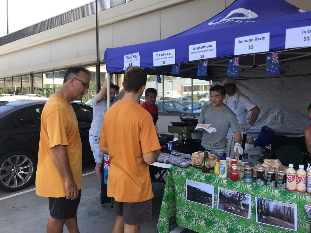 Bushfire Fundraising Japanese community