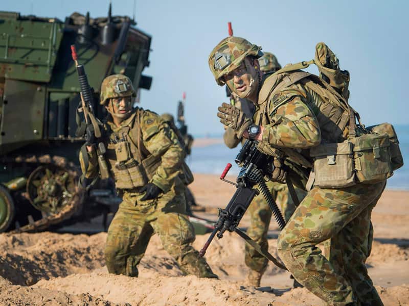 Australian Army Soldier during Talisman Sabre 2015