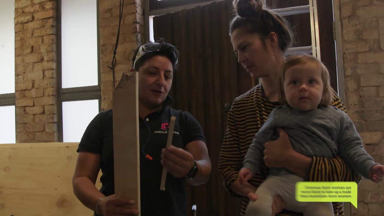 Clients are responding well to having women on site.