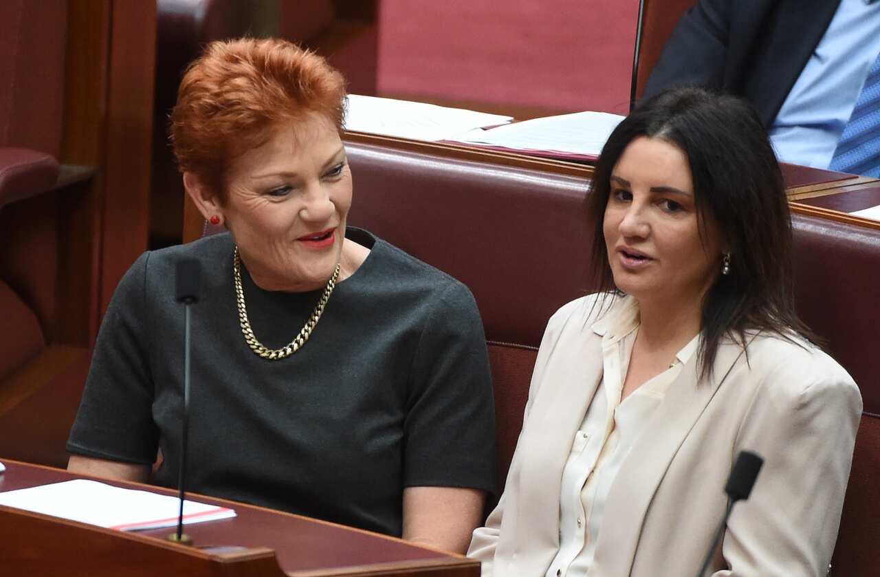 One Nation leader Senator Pauline Hanson and Tasmanian Senator Jacqui Lambie hold the key to progress for the government's bill.