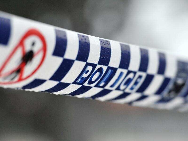File image of police tape in NSW