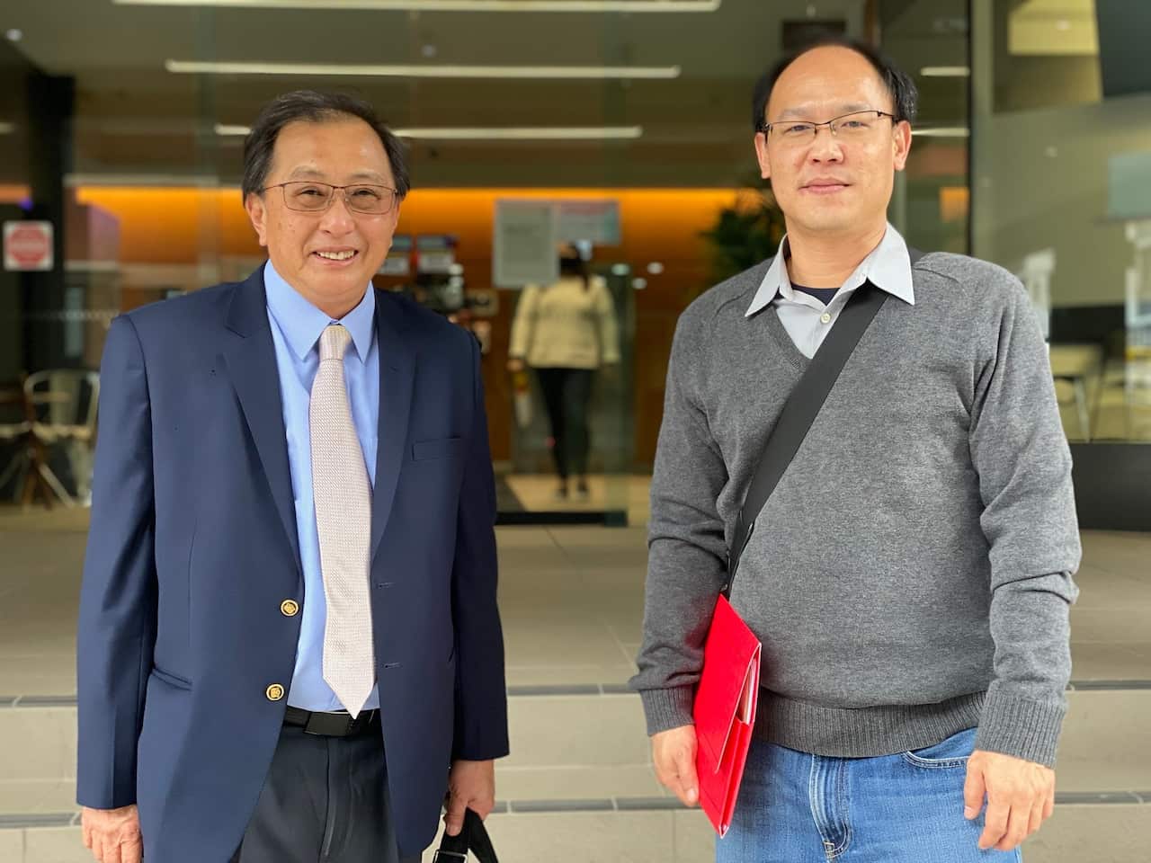 Lawyer Michael Chan and Troyrone Zen Lee