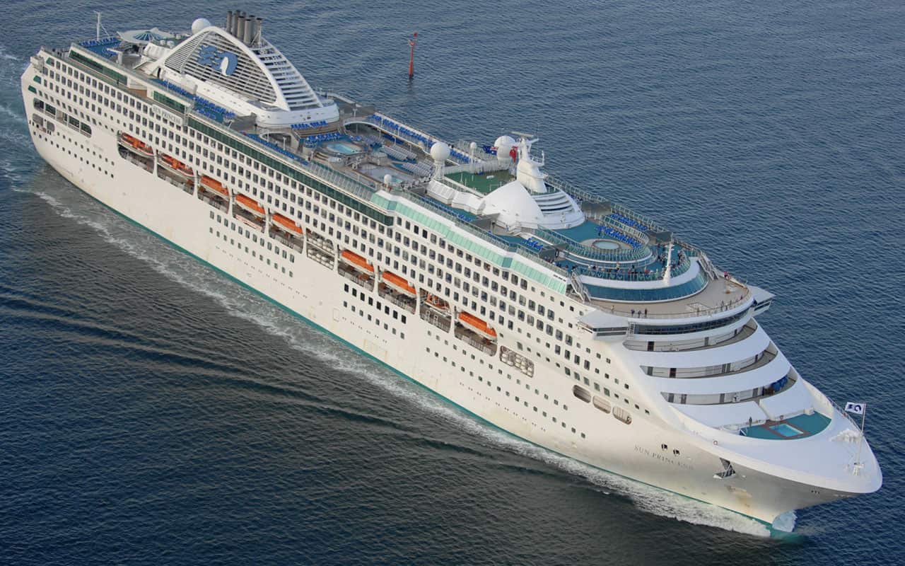 Dozens have been hit with a gastro bug on a cruise ship. 
