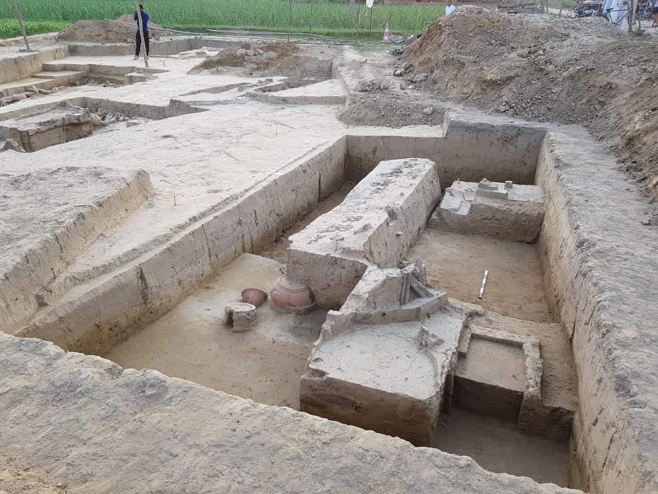 ASI Bronze Age excavation site in Uttar Pradesh