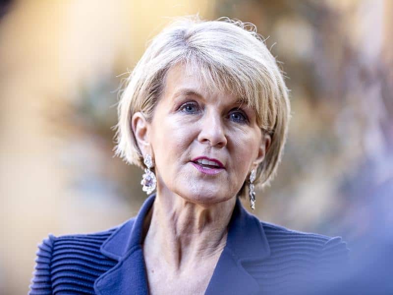 Minister for Foreign Affairs Julie Bishop