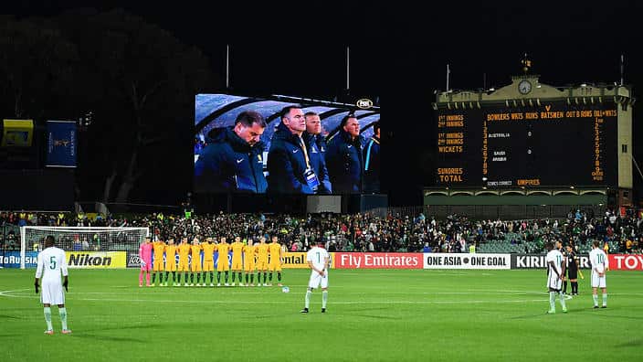 The Saudi Arabian Football Federation has issued an unreserved apology after some of its players did not observe a minute's silence