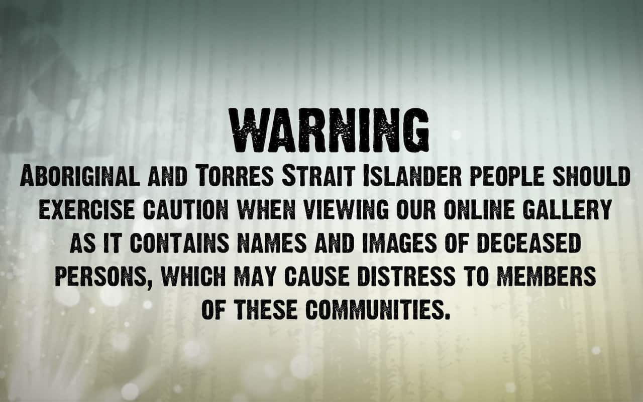 Indigenous gallery warning, NITV