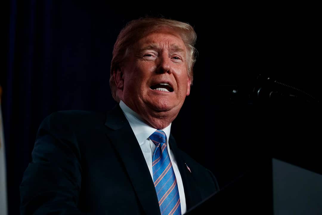 President Donald Trump on July 3.