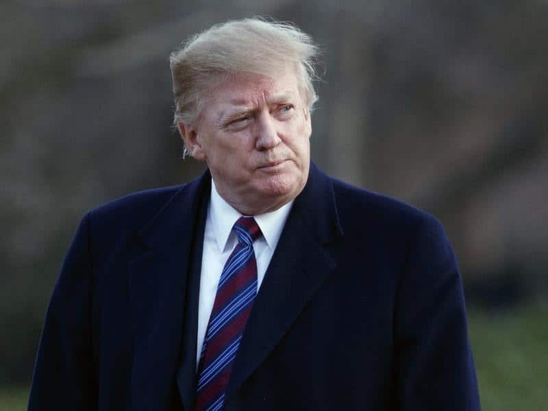 US President Donald Trump