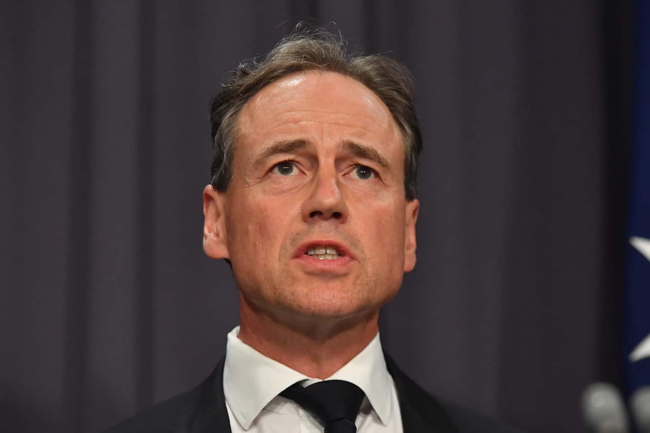 Minister for Health, Greg Hunt.