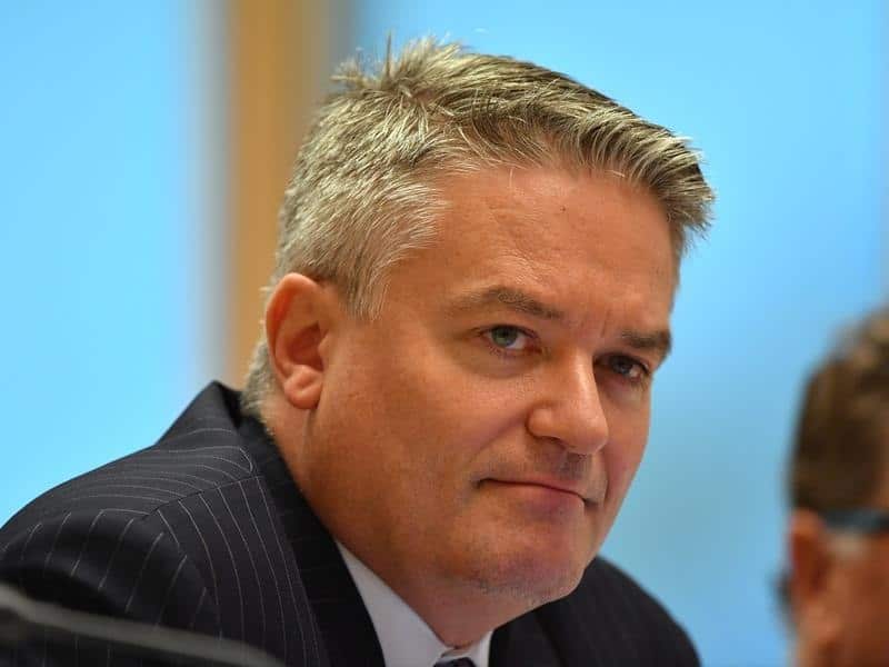 Minister for Finance Mathias Cormann