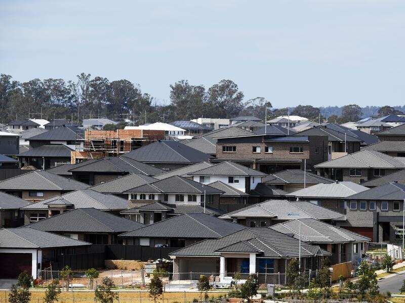 A new housing estate in Sydney's south