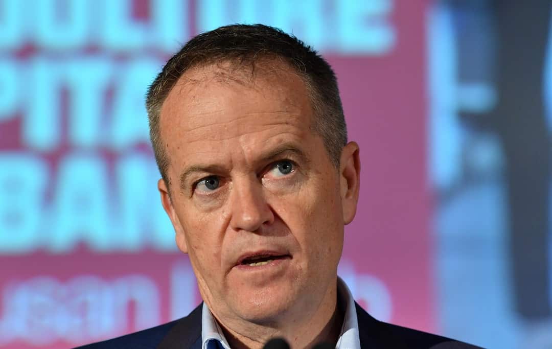 Bill Shorten at the launch of the Labor campaign in the seat of Longman.