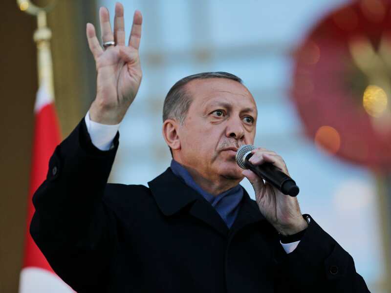 Turkish President Tayyip Erdogan