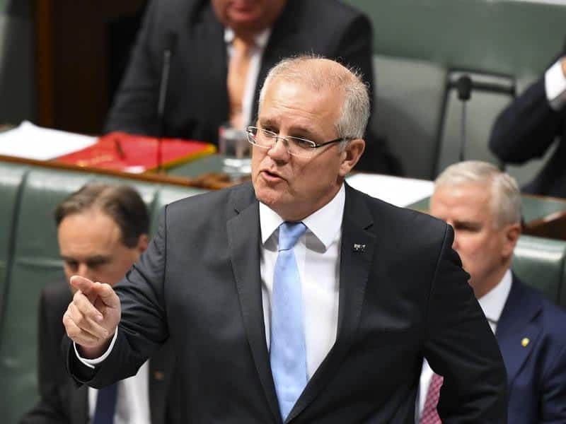 اسکات موریسون نخست وزیر استرالیا