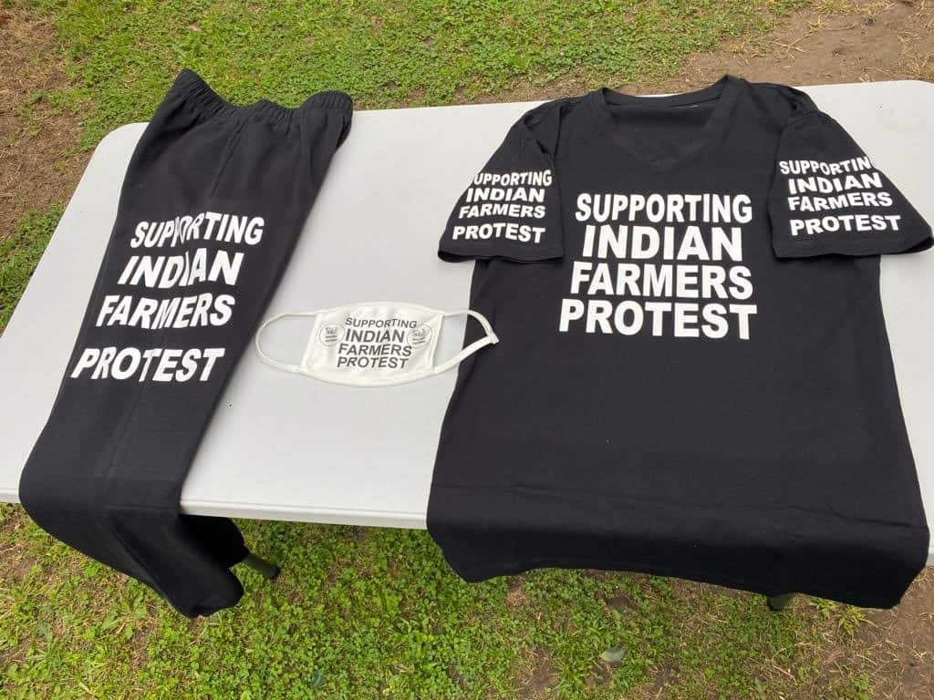  International student skydives from 15,000ft in Melbourne to show support for Indian farmers’ protest