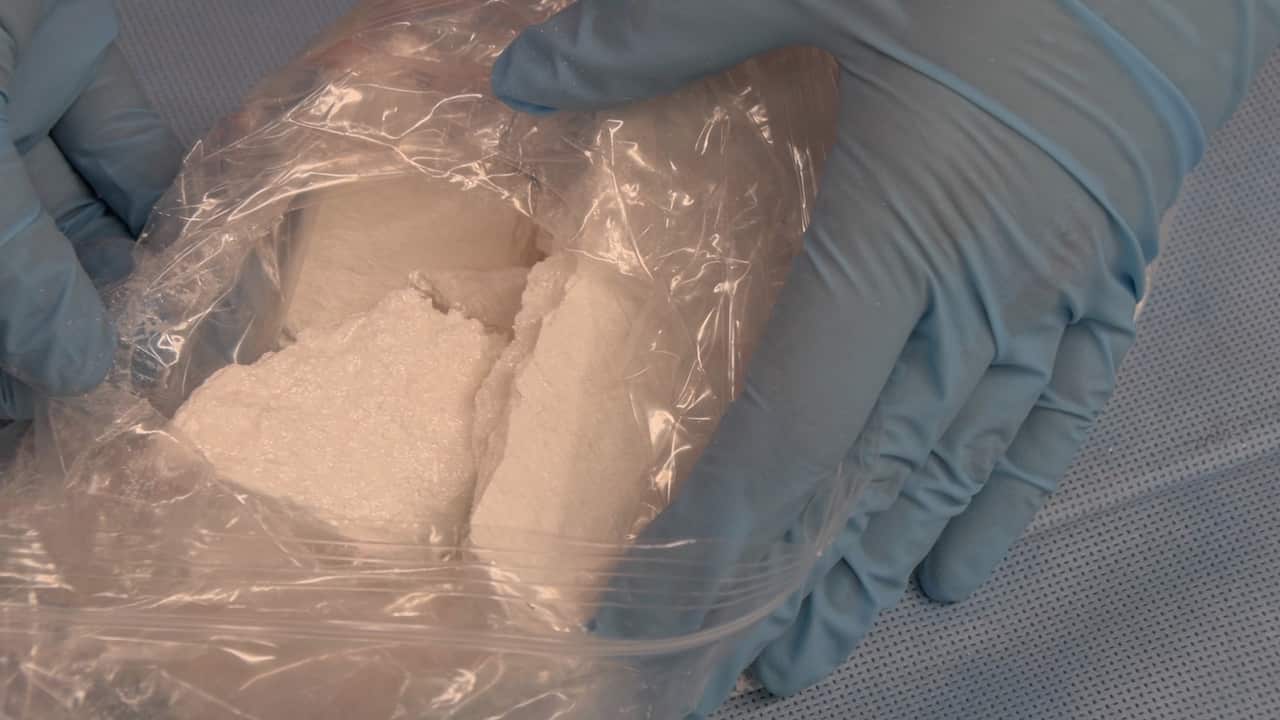Some of the cocaine seized