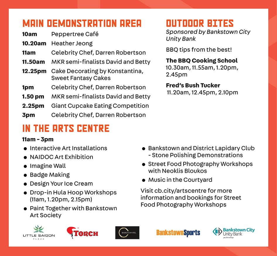 Bankstown Bites Festival Program