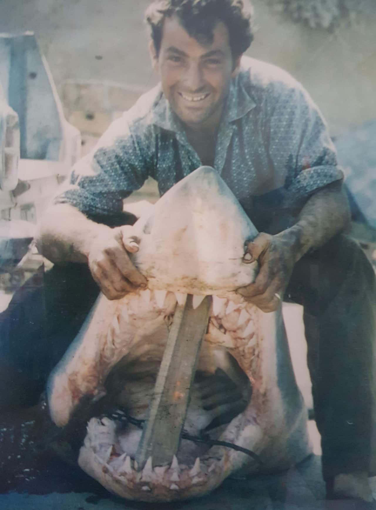 Lady Lash's fisherman father Bapoul George Mastrosavas