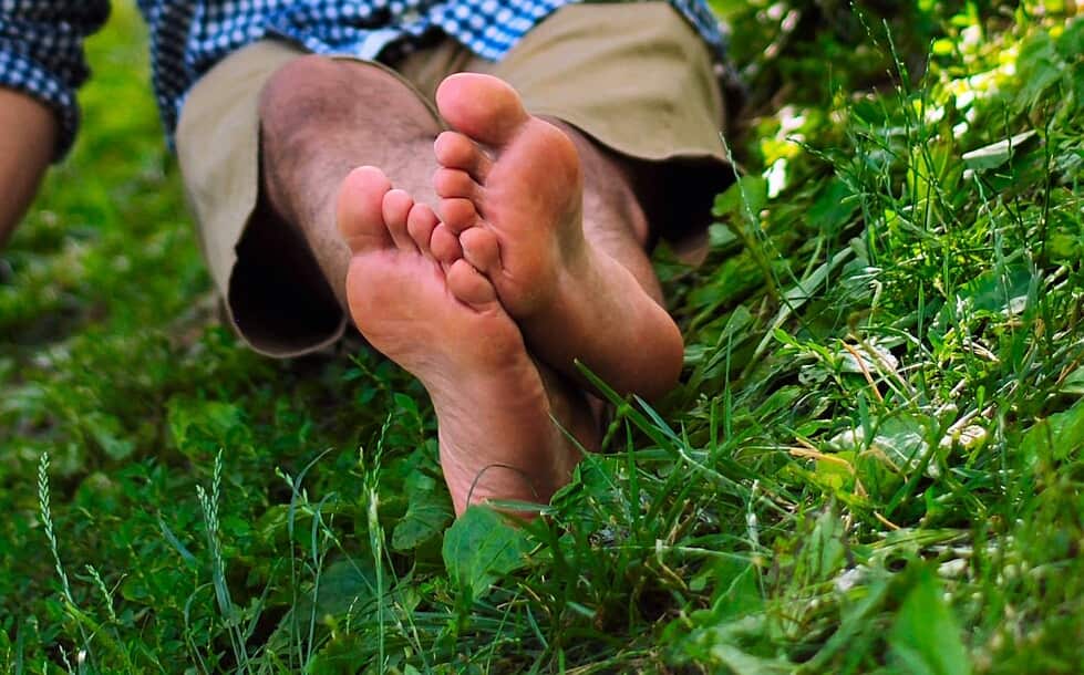 Bare feet  -file photo