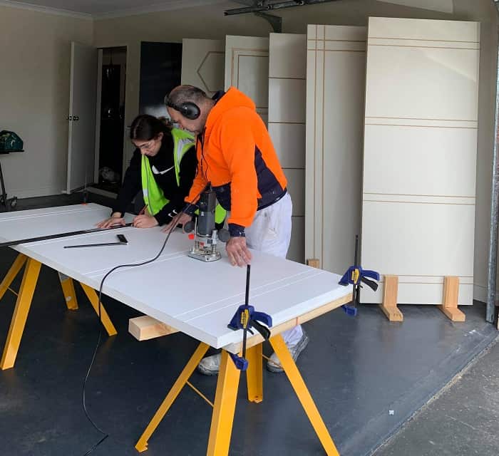 Basim Rasho with his daughter Shameran