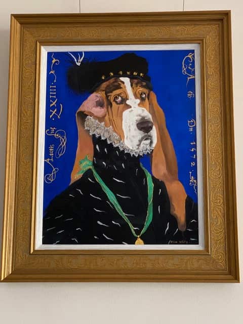 Artwork by a Sydney-based artist Vivian White.