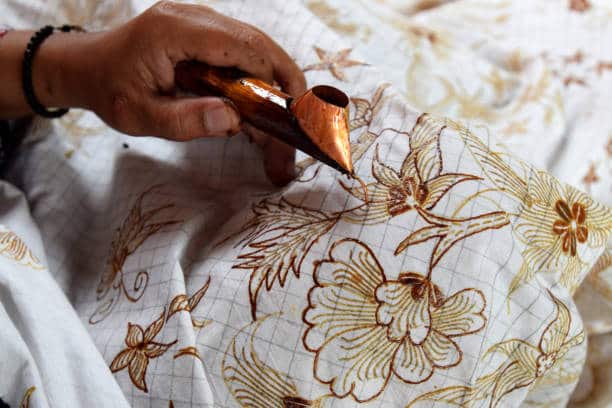 Making batik is a complex mathematical and geometrical exercise – Getty Images. 