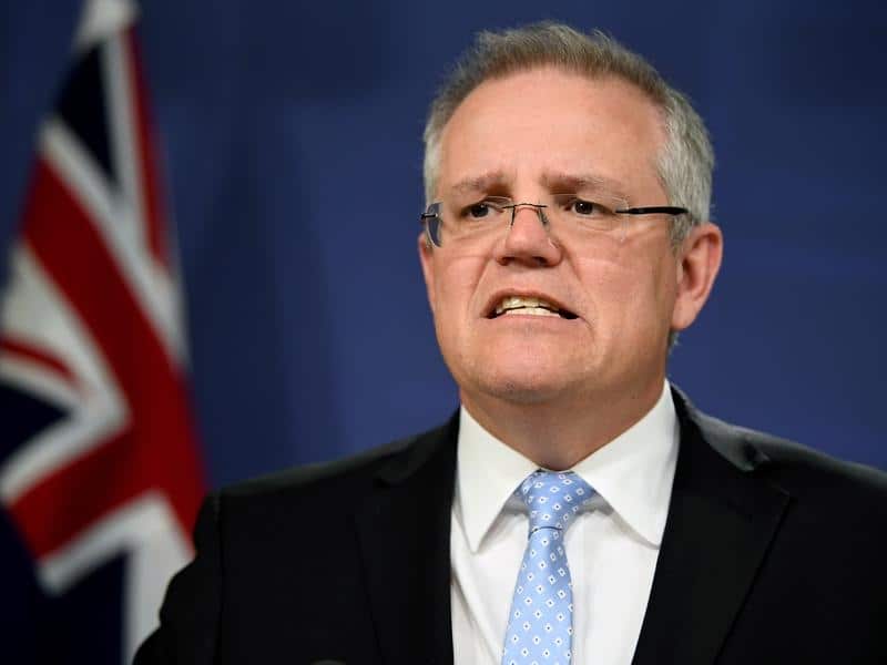Federal Treasurer Scott Morrison
