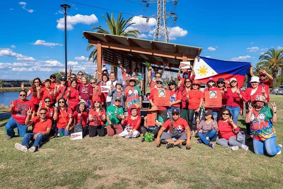 Supporters of Presumptive President Bongbong Marcos in Melbourne gathered three times before the election and gearing up for victory party. 