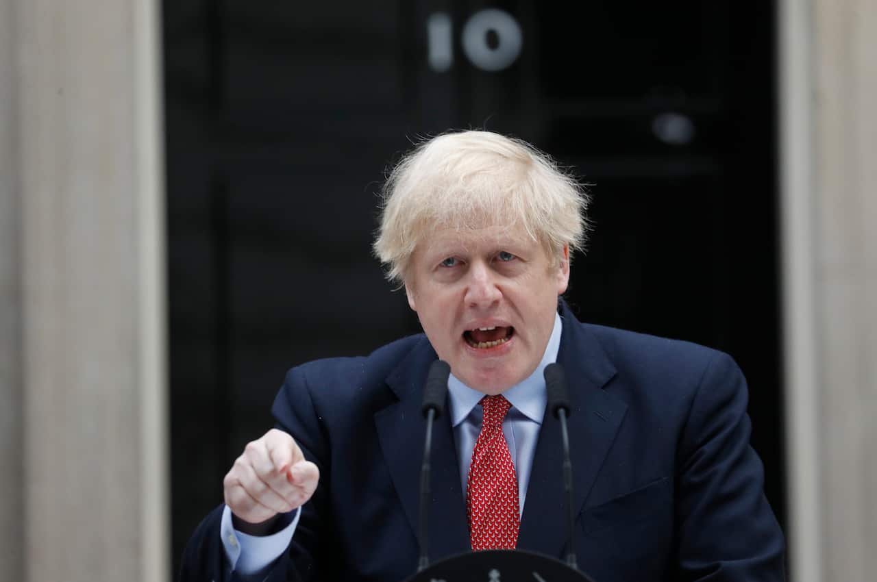 British Prime Minister Boris Johnson recently said the UK was past the worst of the outbreak. 