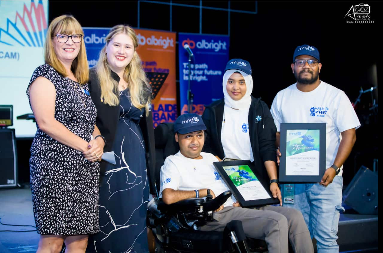 Khairul Islam Shachi, a young man from the Bangladeshi community who is suffering with MND, shared his story in a video to raise awareness about MND.