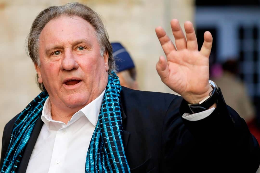 French actor Gerard Depardieu.