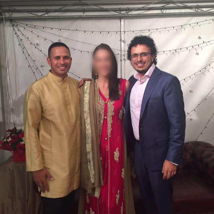 Usman Khawaja (left) and his brother Arsalan who has been arrested over the alleged forgery of a terror 'hit list'.