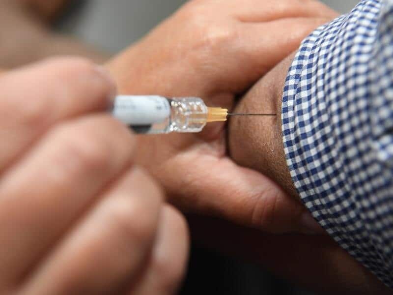 flu immunisation shot