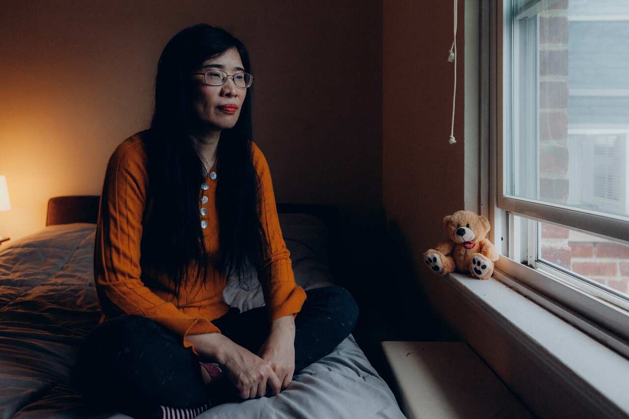 Lu Pin, a veteran womens rights activist, in New York.