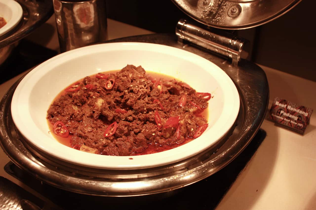 Beef rendang, one of the dish for 'Taste of Indonesia'