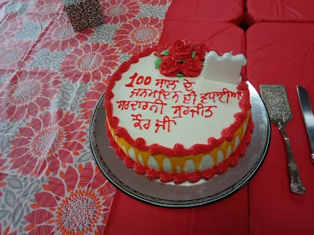 The special cake for the special occasion