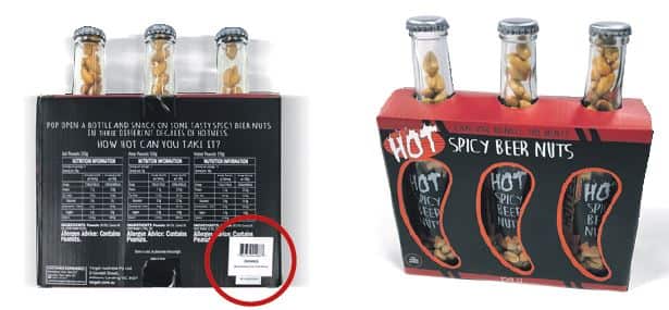 Recall: Hot Spicy Beer Nuts 