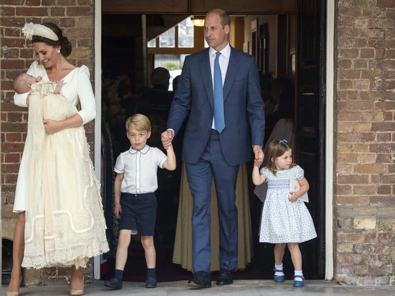 Kate, William and their three children