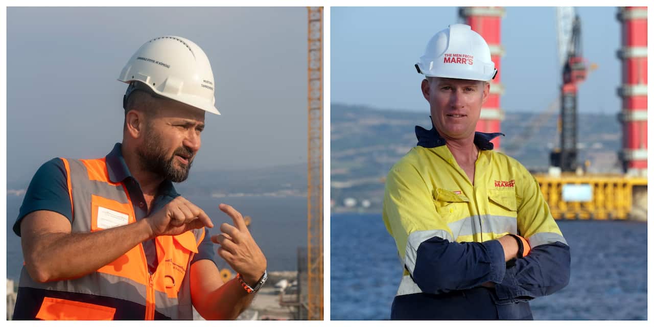 Mustafa Tanriverdi (left) and Dan Wolski