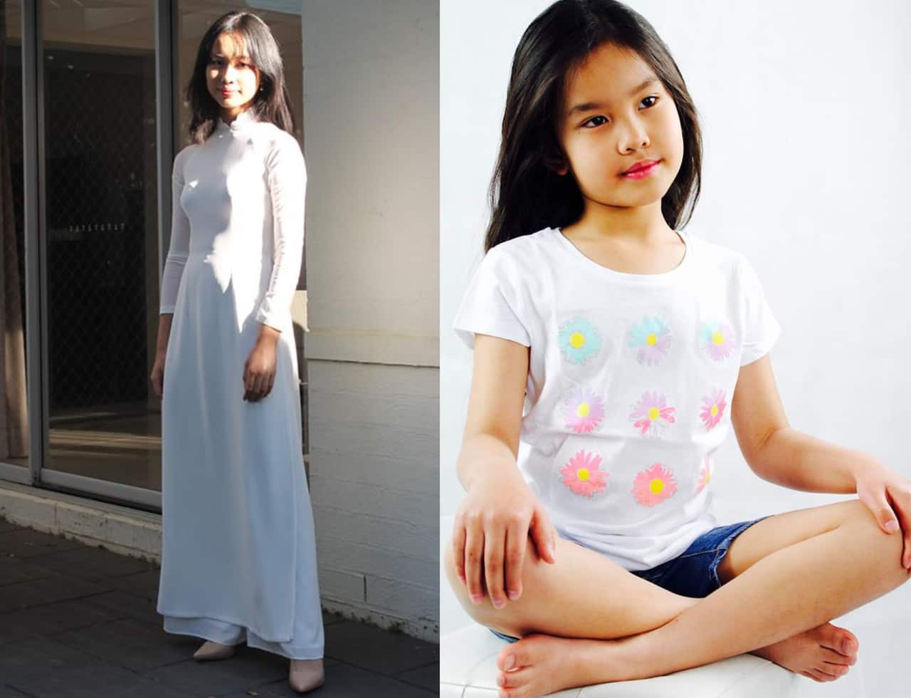 Hai cô con gái của luật sư Đức Minh 