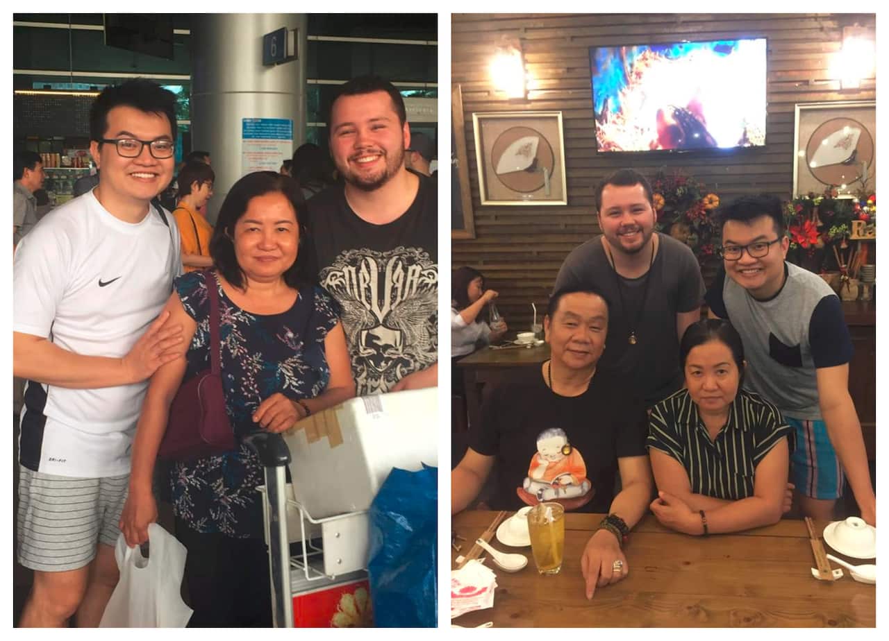 Jayden về Việt Nam thăm cha mẹ của Lee Nguyễn vào cuối năm 2018 và nhận được sự đón nhận của gia đình.