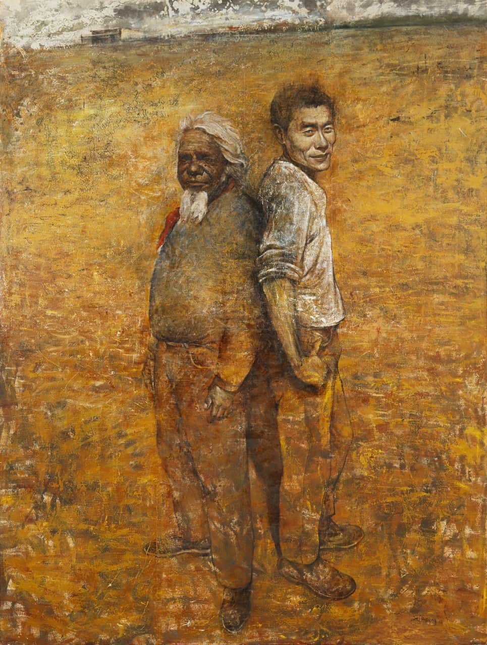 Jimmy Pike and Zhou Xiaoping (Provided by Zhou Xiaoping)