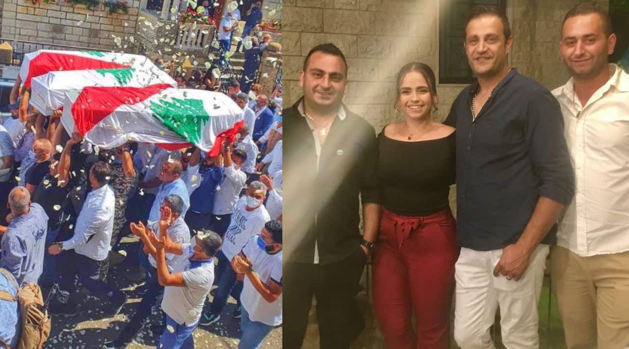 Beirut Blst, funeral of the victims