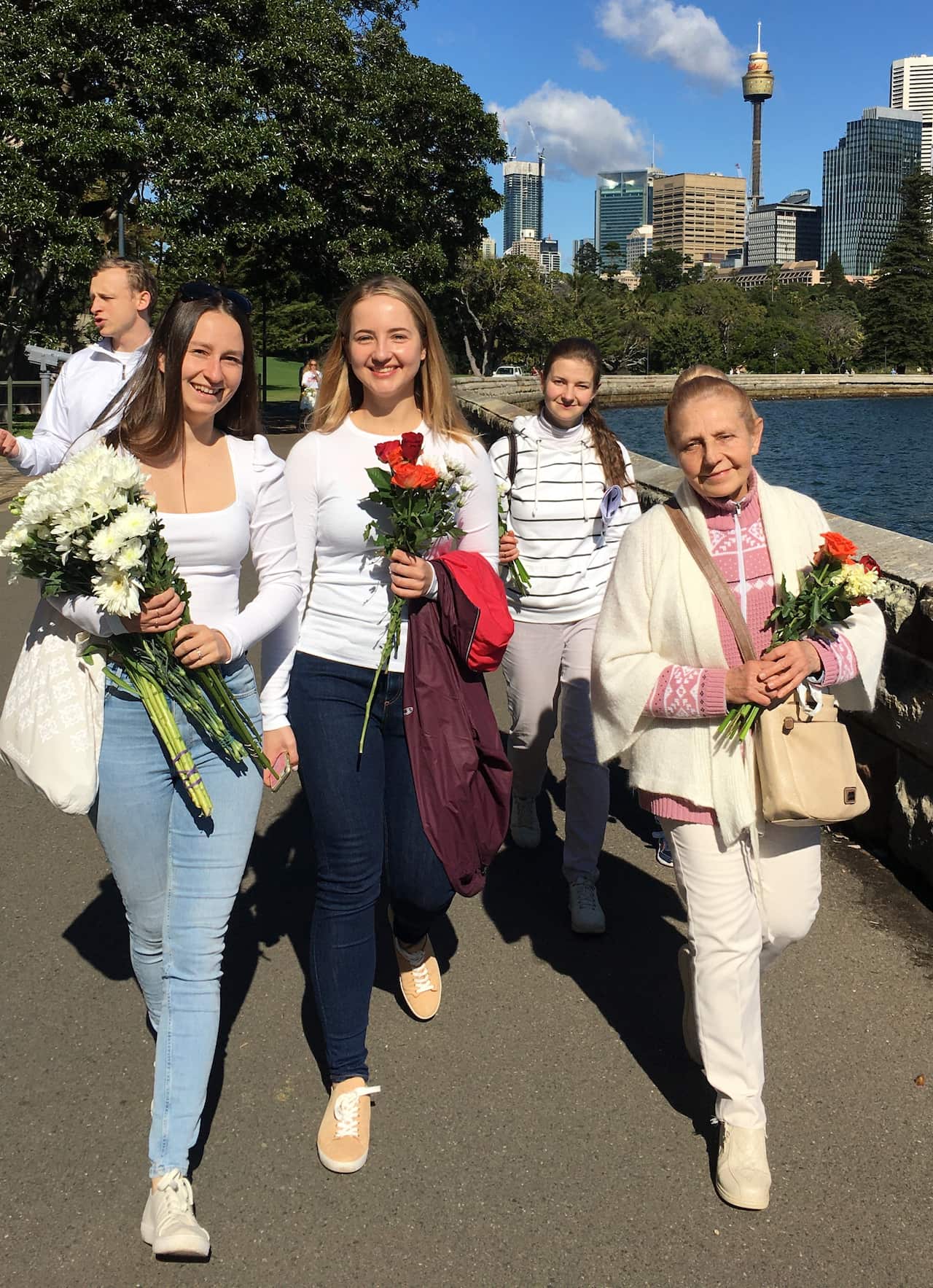 Women in Sydney supporting Belarus