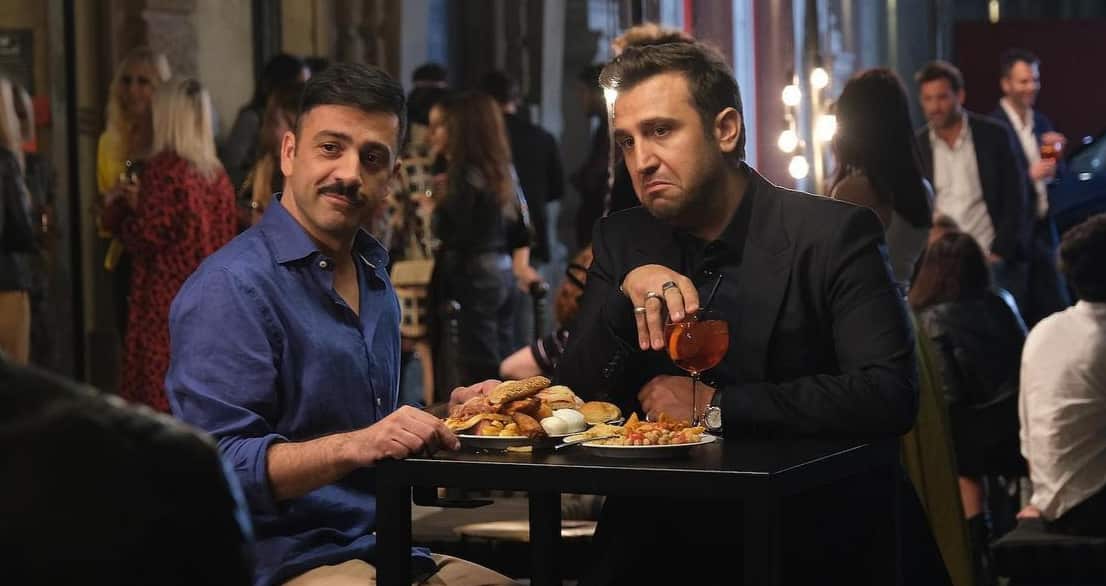 a scene from the movie Belli Ciao