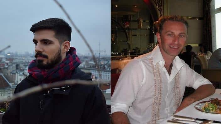 Berlin residents' Athanasios Frydas and Konstantinos Apostolou talk on SBS Greek